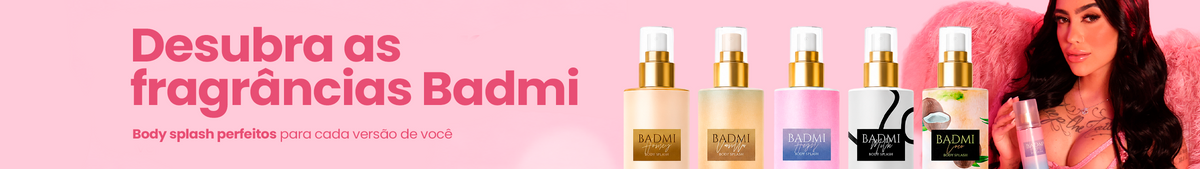 Linha BADMI Rosa Selvagem Parfum