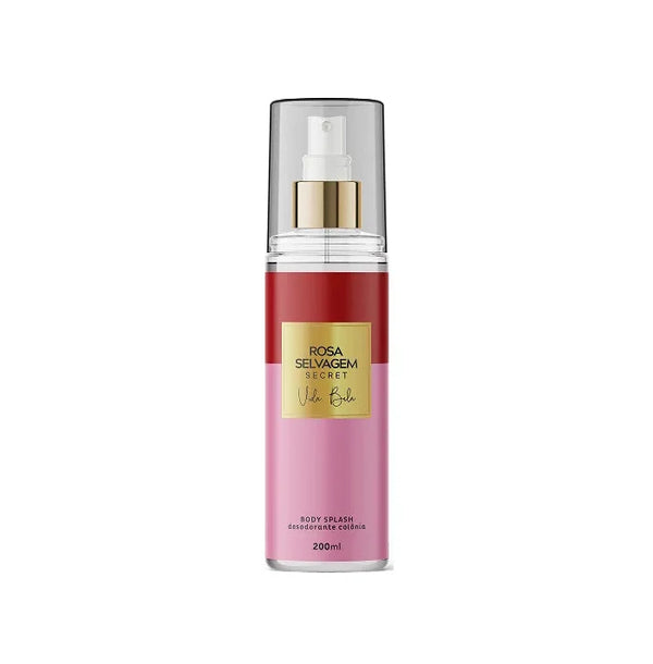 Body Splash Secrets Vida Bela 200ml Floral Gourmand