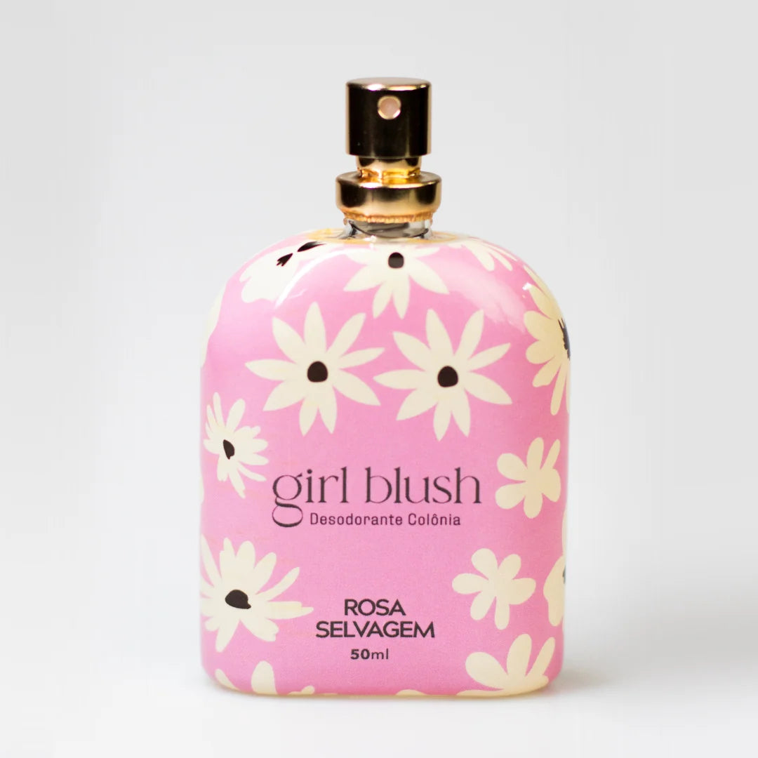 Frasco do Perfume Feminino Mood Girl Blush 50ml da Rosa Selvagem