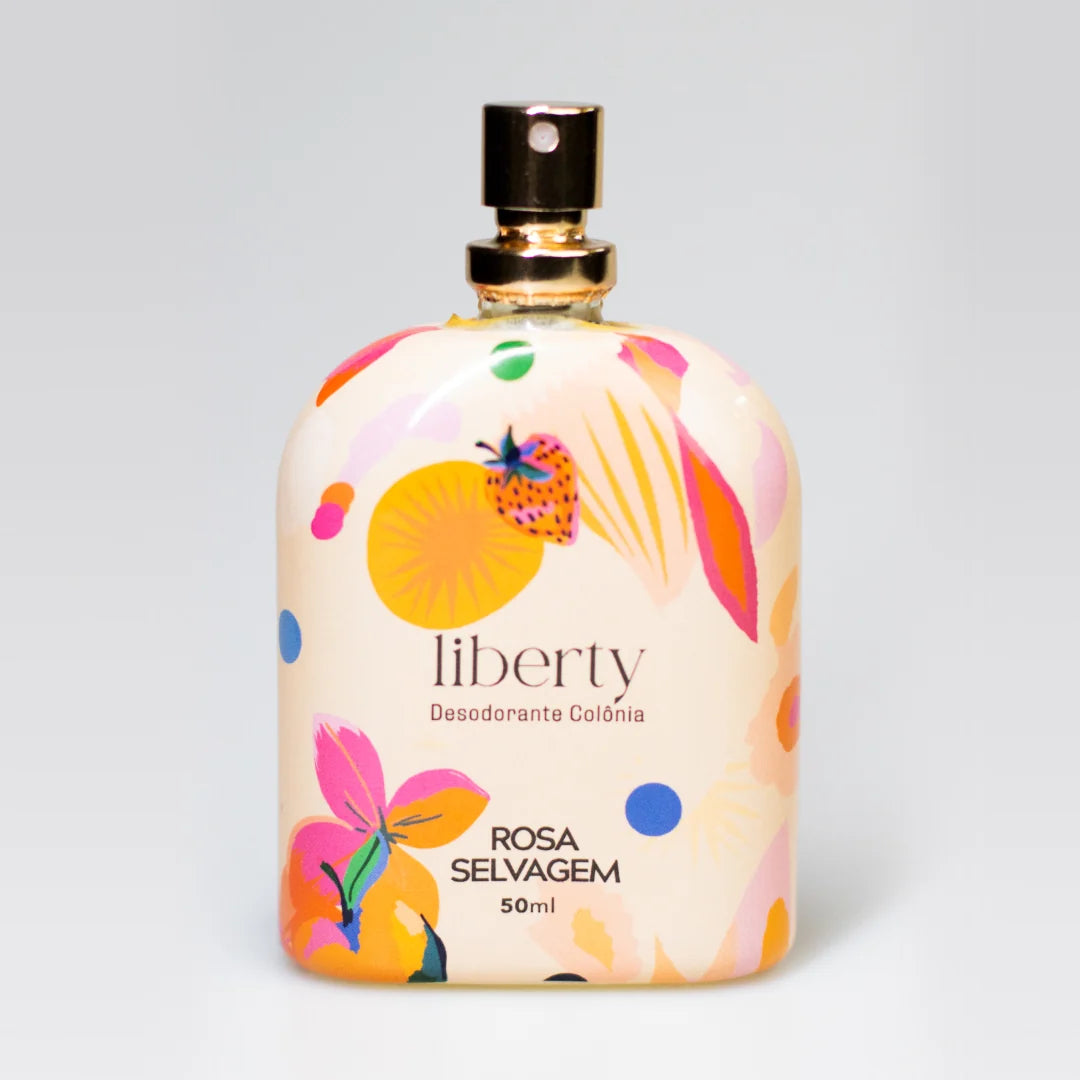Frasco do Perfume Feminino Mood Liberty 50ml da Rosa Selvagem