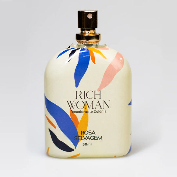 Perfume Feminino Mood Rich Woman 50ml Floral Âmbar